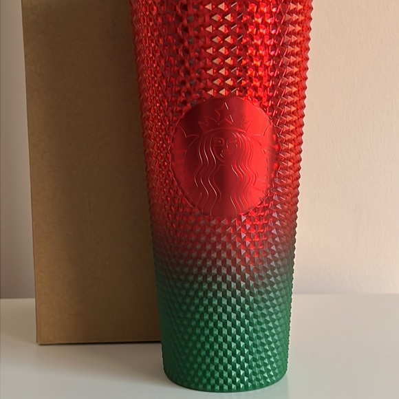 NWT 2022 Disney Parks Walt Disney World Starbucks Christmas Tumbler 24 oz - Picture 7 of 7